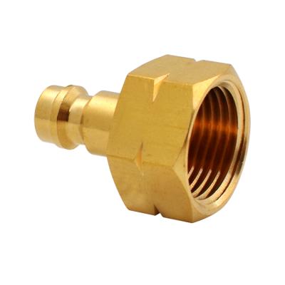 China Factory Factory Stone DN5 G3/8 Left Hand Water Quick Coupler Female Brass Connector for sale