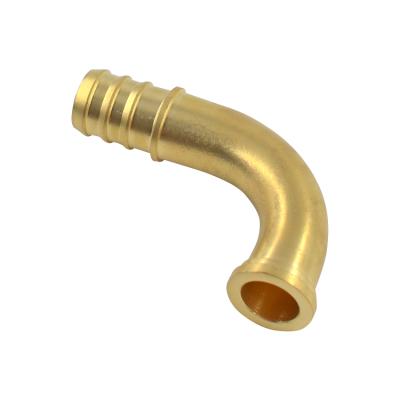 China Brass Hot Water Stone Mold Spinning Forgings Elbow Brass for sale