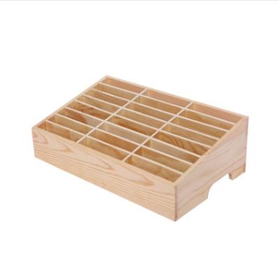 China Factory Stored Hot Sale Bamboo and Mobile Phone Wooden Wooden Storage Storage Box Storage Box for sale