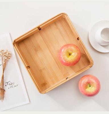 China Vintage viable irregular wooden basket natural wood decorative storage box/wholesale cheap wooden vegetable fruit storage crates for sale