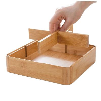 China Sustainable Universal Cheesecake Snack Table Fruit Salad Grazing Charcuterie Wooden Box With Cover Wooden Christmas Gift Box for sale