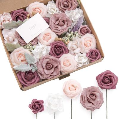 China Combination the American artificial wedding bouquet, wedding bouquet centerpiece flower decoration decoration for sale