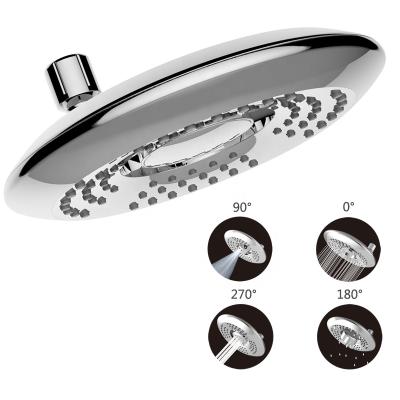 China Without diverter 4 function modern high quality bathroomChrome plated round 8