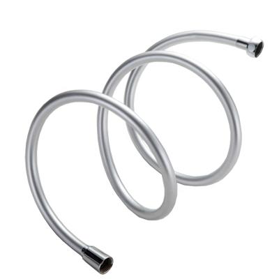 China New Fashion DCR-16 Modern 59 Inch Hose (1.5m Meter) Extra Thicker 5 Layer Bathroom PVC Silver Shower Hose for sale