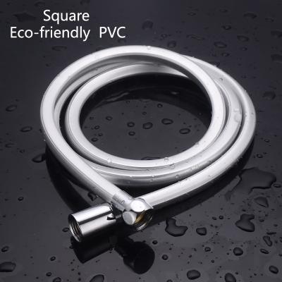 China Flexible PVC Square Shower Hand Connection Hose/PVC Shower Hose Ends/Bidet Plastic Hose /TUV for sale