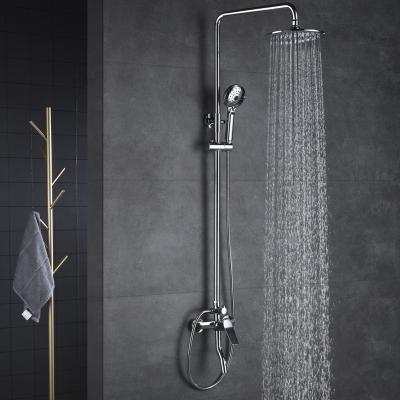 China Sense Faucets Bathroom Europe And America Bath And Shower Head Mixer Faucet Hand Shower Set for sale