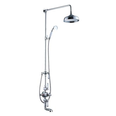 China Without British Thermostatic Slide Bar Rain Shower Set Bathroom Accessories for sale