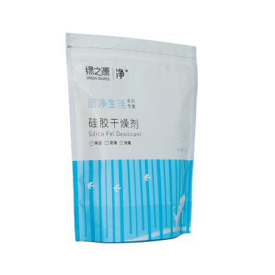 China Disposable High Quality Customized Design Plastic Package Bags Ziplockwith Window And Zipper With Desiccant for sale