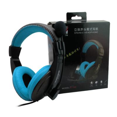 China Perfect Sound Wholesale Headphones & Headphones Operator Headset Gaming Headset Wired Microphone Earphone for sale