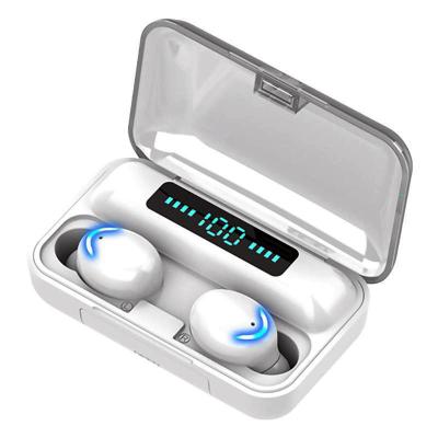 China New F9 Tws Perfect Sound Original Wireless Earphone BT 5.0 3D Ear Pods True Wireless Stereo Headphones Earbuds For iphone for sale