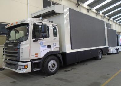 China Qutdoor Mobile Truck LED Display Lightness Mobile Led Advertising Vehicle for sale