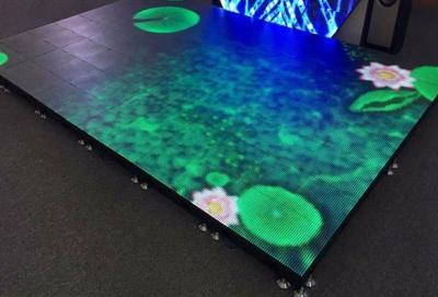 China P8.9 High Brightness Led Dance Floor 4000 Cd/㎡ For Stage Show for sale