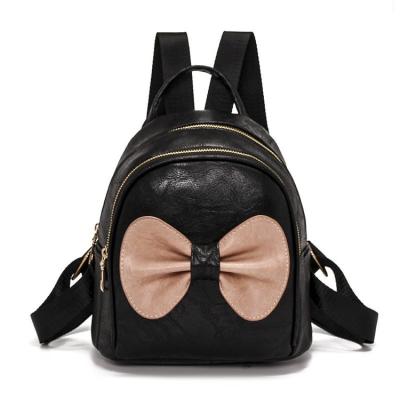 China 2019 Travel Backpack PU Leather Waterproof Korean Lightweight Fashion Girls Backpack School Backpack for sale