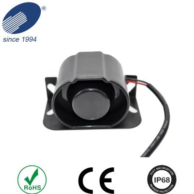 Chine Bruit noir 12-36 V 107dB de bruit de signal sonore d'alarme d'inverse de Shell Squawker de fer à vendre