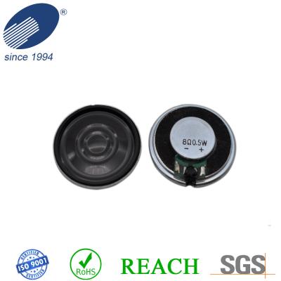 Chine les accessoires utilisés généralement ISO2000 de haut-parleurs audio de précision de 0.5W 8ohm ont approuvé à vendre