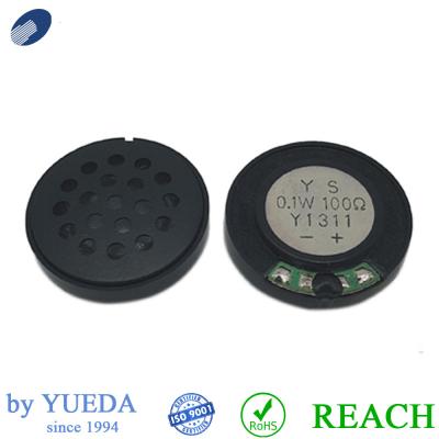 China 27mm Black Round Precision Power Component Speakers Doorbell Tellphone Toy Raw Speaker for sale