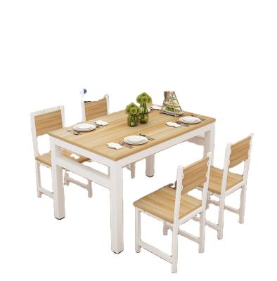 China Dining Room Furniture Dining Room Set Nordic Style Dining Table Chair Convertible Dining Table Set Modern Set for sale