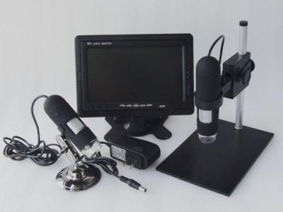 China Digital microscope AV output 2MP 800X with LCD screen for sale