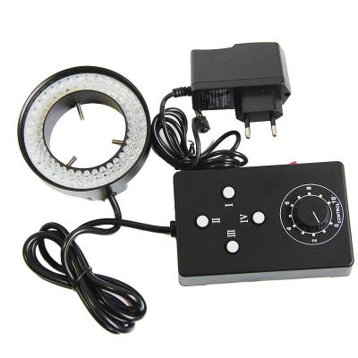 China microscope ring light illuminator light source 4 zone 4 segment lightness for sale