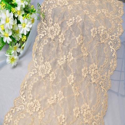 China 2021 Viable Exquisite Width Hot Selling White Lace Fabric For Bra for sale