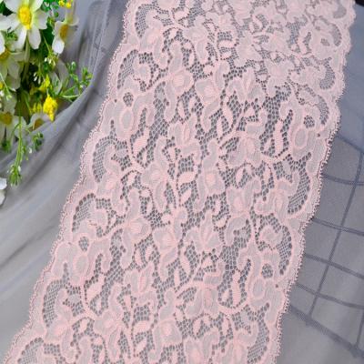 China Sustainable Hot Selling Exquisite White Lace Fabric For Underwear for sale