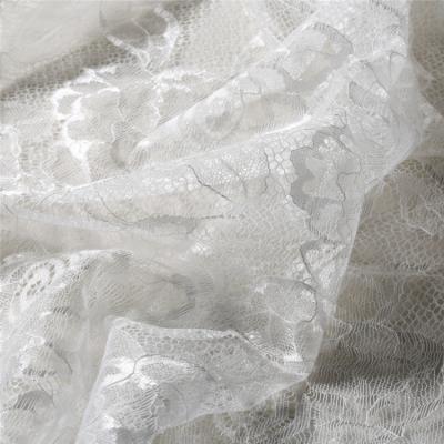 China Sustainable Europe Standard 100% High Quality Nylon Lace Fabric, Wedding Lace for sale