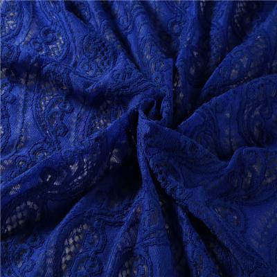 China Sustainable Generous Gorgeous Elegant Popular Cotton Fabric Lace Fabric Embroidery for sale