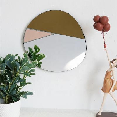 China Wholesale Modern Special Shaped Modern Wall Mirror For Makeup Decorative Mirror for sale