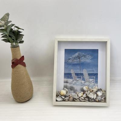 China Sea minimalist unique shell themed funny photo frame great for wall dector in living room for sale