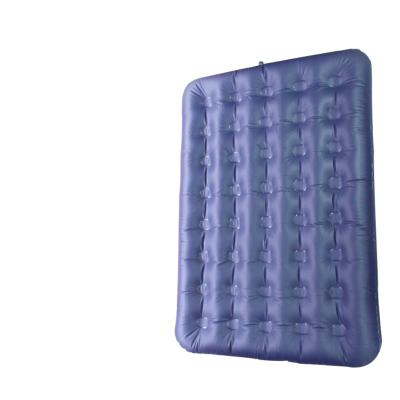 China Foldable Soft Assembled Inflatable Air Bed Fabric Air Bed Outdoor Indoor Relax Air Bed for sale