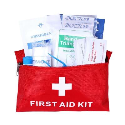 China Family Medical Kit Travel Lightweight Outdoor Earthquake Portable First Aid Kit for sale