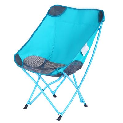 China Modern Outdoor Portable Fishing Beach Folding Chair Backrest Casual Picnic Chair for sale