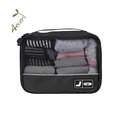 China Wholesale Polyester Travel Bikini Organizer Waterproof Lingerie Case Portable Bra Bangs Underwear Storage Bag for sale