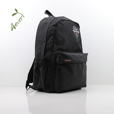 China Taobao Specification Polyester Children Simple German Black Backpack School Bag For Teens for sale