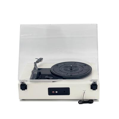 China Retro Home Entertainment Cassette Turntable Vinyl Record Player Phonograph Music Player for sale