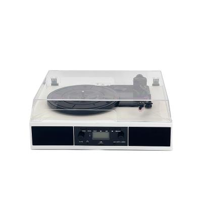 China BT Home Entertainment Wooden Music Turntable Factory Price Vintage Phonograph Record Player for sale