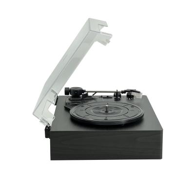 China Portable Vinyl Record Player Home Entertainment Turntable Vinyl Phonograph LP Player Radio Speaker for sale