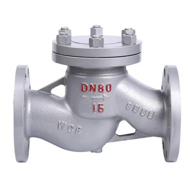 China din 316 304 stainless steel gas water oil a182 a216 wcb api cf8 wafer type flanged pn16 lift check valve threaded flange for sale