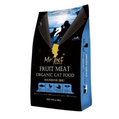 China Mr.pet Fruit & Meat 10kg/bag Viable Dry Cat Food, 25% Protein, 12% Fat for sale