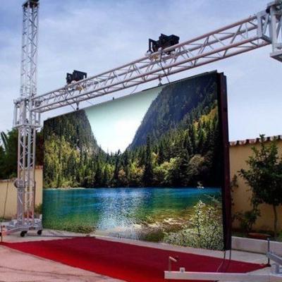 China Adervertising manufacturer led display500*1000mm cabinet outdoor LED screen panel P3.91 video wall for sale