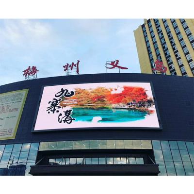 China Full color led display billboard video wall SMD fixed outdoor led billboard front facing screen display P6 advertising service for sale