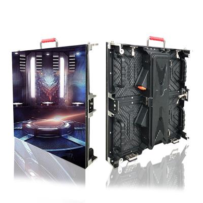 China P4.81 500*500 Outdoor Waterproof Matrix-caseting Aluminum Curved Led Display Screen for sale