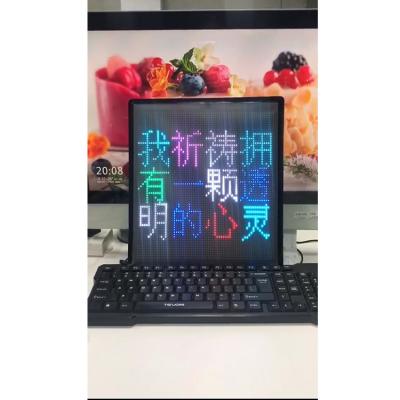 China Adervertising P3.75 LED Advertising Vest 240*240mm Eye-Catching Artifact for sale