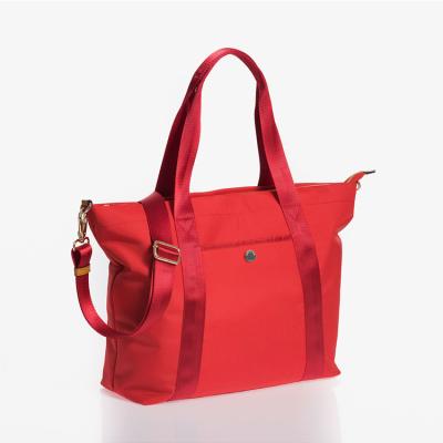 China New Fashion Handled Foldable Nylon Shoulder Bag for sale