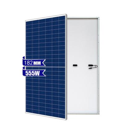 China Luxury 182mm high power modo de risen solar 535W 144 half cells Tempered Glass solar panels for home Pv Module for sale