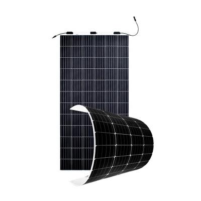 China Luxury 375watt thin film solar panel  Factory Wholesale 300w 370w 400w  Flexible Photovoltaic Solar Panel for sale