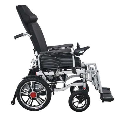 China Smart Automatic Electric Wheelchair Lightweight Scooter Folding Recumbent Wheelchair for sale