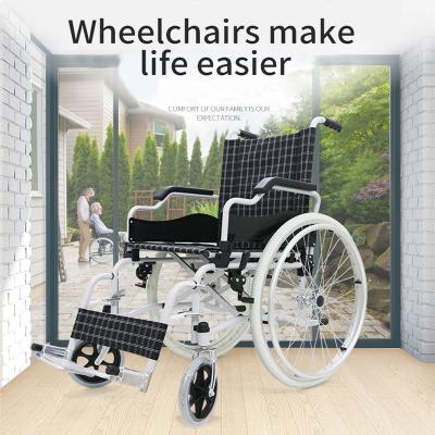 China Hot Sale Health Care Travel Portable Manual Wheelchair Lightweight Manual Wheelchair For Adult for sale