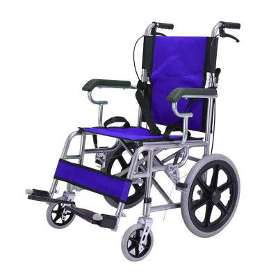 China Aluminum alloy high quality durable using various portable wheelchairs cheap manual foldable wheelchair for sale