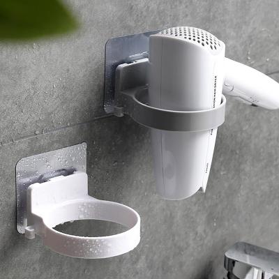 China Sustainable Adhesive Sponge Holder Hair Dryer Holder For Scrubbers Soap In Kitchen Bathroom for sale